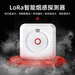 LoRa智能烟雾探测器艾礼安无线烟感火灾探测报警器图片3