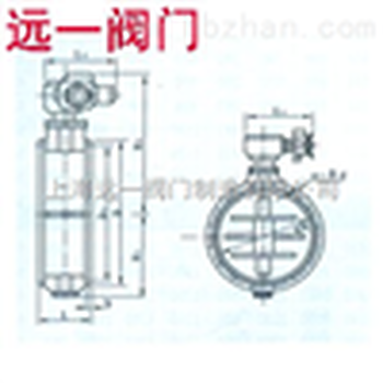 上海远一耐磨尘气蝶阀