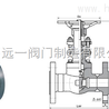 上海远一美标锻钢法兰闸阀AZ41H/W/Y-150LB/300LB/600LB