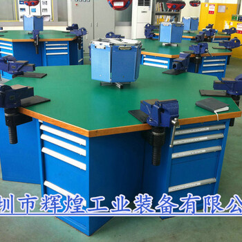 六角试验检测台重型复合工作台钳工实训桌