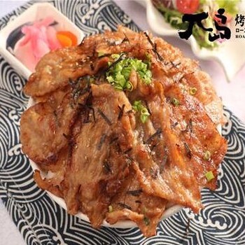 兀岛日式烧肉丼快餐好吃吗？加盟有什么扶持