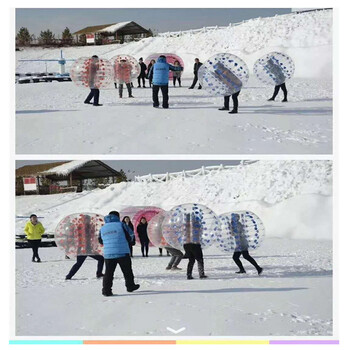 落寞的夜色电动卡丁车滑雪场防护网雪圈