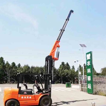 吊樹移樹叉車飛臂吊3噸5噸叉車吊車叉車門架吊機(jī)