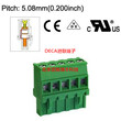 MC200-508原装DECA进联5.08间距直式插拔式插头端子图片