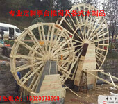 贵州黔南防腐木景观水车、木制工艺水车专业定做