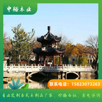 云南曲靖古建長(zhǎng)廊、防腐木戶外景觀涼亭、古建牌坊、仿古中式牌匾門(mén)頭定做廠家