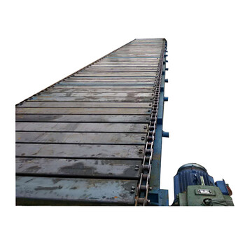 废铁输送机耐磨链板输送机六九重工链板输送机配件工厂