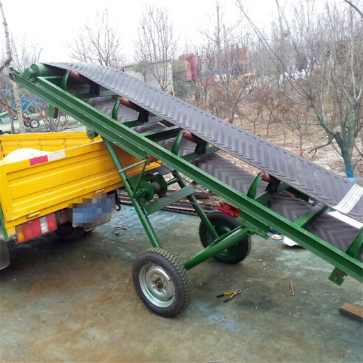 木材卸车机养殖用皮带上料机LJXY800型带式输送机