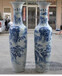 西安花开富贵瓶销售，高贵典雅陕西陶瓷大花瓶厂家