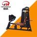 贵州商用健身器材健身房力量器械必确系列坐式蹬腿训练器腿部练习器
