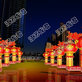 天津传统自贡花灯打造古城古街风情
