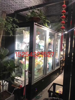 中意创展---广东河源鲜花保鲜展示柜立式鲜花展示柜