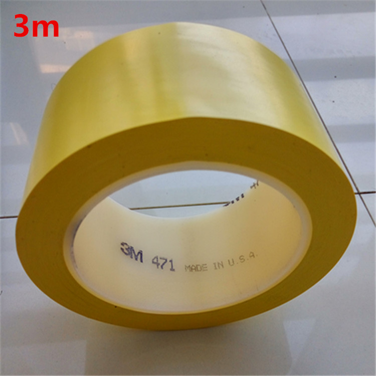 雅宁商贸销售正品3M471黄色地板警示胶带粘贴地面胶带