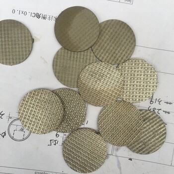 标准五层不锈钢烧结网滤片过滤网片不锈钢316烧结过滤网