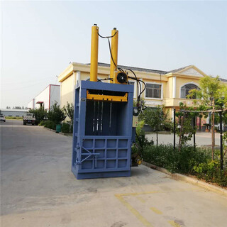 上海长宁囤积废物压包机废纸壳液压打包机图片4