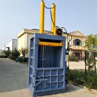 上海长宁囤积废物压包机废纸壳液压打包机图片5