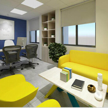 宁波创富港世纪东方精装小户型办公室带共用会议室前台