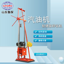 供应QZ-2CS型卷扬机款轻便取样钻机汽油机取样钻机厂家图片