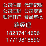 代理记账公司申请一般人年检年报税收咨询登记提供地址