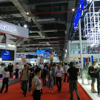 上海国际工业自动化展服务机器人展区
