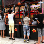 珠三角娱乐投篮机，街头篮球，儿童投篮机出租租赁
