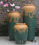 酒店软装饰品景德镇陶瓷大花瓶摆件现代中式客厅饰品图片3