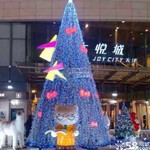 15米大型圣诞树20圣诞树专卖灯饰画制作树灯亮化