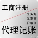 公司注册代理记账工商变更专项审批等企业服务