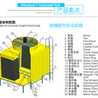 高频炉专用300吨闭式冷却塔