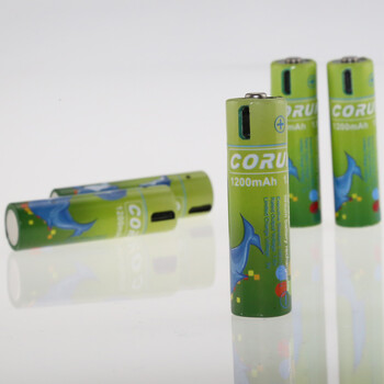 USB充电锂电池5号电池厂家直供大容量专利认证洗脸仪低内阻全新钴锂电池