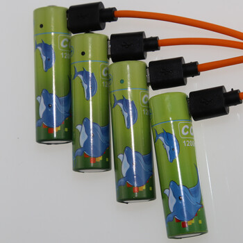 USB充电锂电池5号电池厂家直供大容量专利认证除毛刀低内阻全新钴锂电池