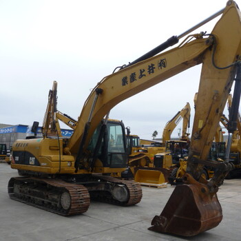 二手挖机市场进口机械卡特320D出售日本挖机