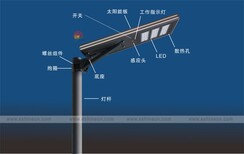 50W一体化太阳能路灯全球同步销售新农村建设太阳能一体化路灯图片1