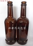 河北林都330ml玻璃啤酒瓶