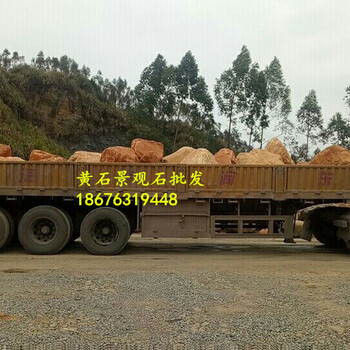 18.1.27廣東宏業(yè)奇石黃石假山石批發(fā)快速駁岸圍邊黃石批發(fā)8