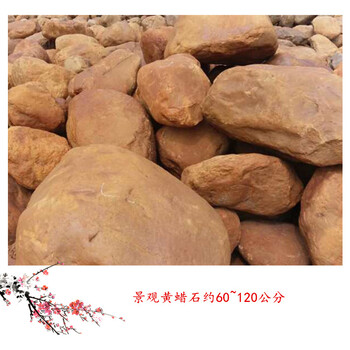 園林景觀石黃蠟石，合肥園林景觀石廠家價格8
