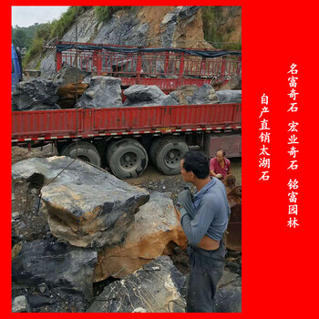自產(chǎn)自銷太湖石灰色太湖石圖片英德假山駁岸石廠家8