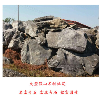 大型英德石批發(fā)基地寧波英德石駁岸假山石圖片8
