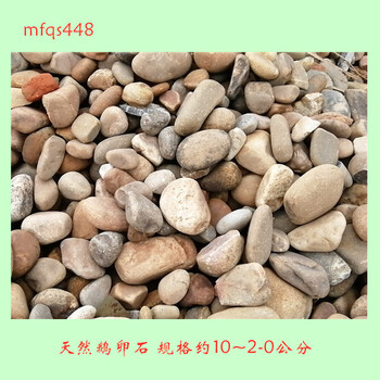 10至20公分鵝卵石圖片鵝卵石產(chǎn)地景觀石廠家宏業(yè)奇石場(chǎng)8