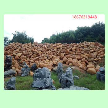 黃蠟石小型黃蠟石現(xiàn)貨廣東黃景石批發(fā)基地8