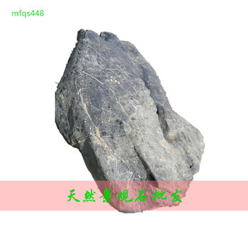 英德特產(chǎn)-英德石黑色的石頭還帶些白莖紋廣東英德石廠家