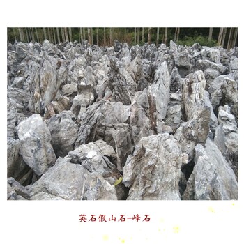 英石峰石批發(fā)一車峰石32噸左右廣東英石廠家