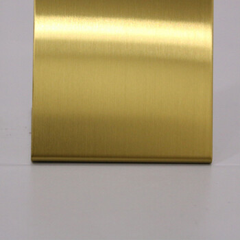 双面钛金不锈钢厂家彩色电镀不锈钢双面钛金喷砂板