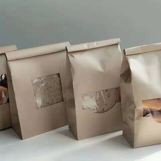 进口本色牛皮纸，食品纸袋纸，八边封纸袋用牛皮纸图片6