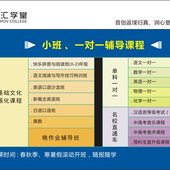 广州各区文化课辅导效果较好的机构教育