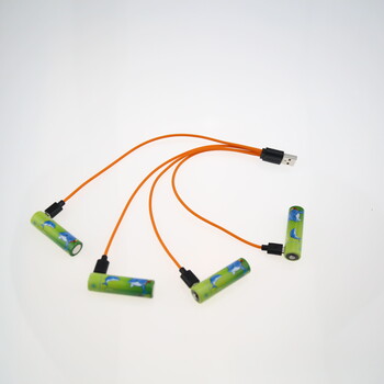 锂电USB充电5号电池如何给玩具充电恒定充电1.5V1.5A