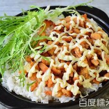 吃饱宝炸鸡饭口味多样供您选择出餐速度快收益高