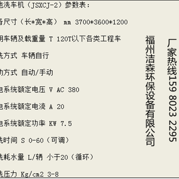 厦门泉州工程洗车机渣土车停车场洗车设备给渣土车“冲凉洗澡”