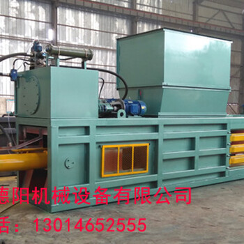甘肅省大型廢紙箱液壓打包機(jī)160型全自動(dòng)紙皮打捆機(jī)可自由設(shè)定出包長度