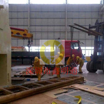 深圳石岩工业园整厂搬迁，设备吊装运输